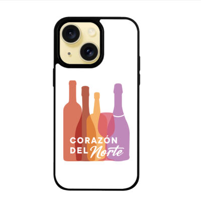 Case iPhone 15 Botellas Corazón del Norte Miniatura