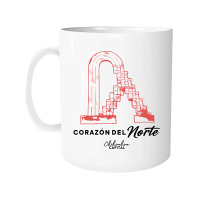Taza Cerámica Corazón del Norte Miniatura