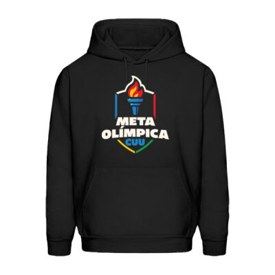 Hoodie Negra Meta Olímpica Miniatura