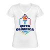 Playera Dama: Algodón Peinado Cuello V Miniatura