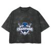 Playera Boxy Fit Mineral Wash 265 grs 🔥 NEW PRODUCT 🔥 Miniatura