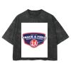 Playera Boxy Fit Mineral Wash 265 grs 🔥 NEW PRODUCT 🔥 Miniatura