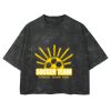 Playera Boxy Fit Mineral Wash 265 grs 🔥 NEW PRODUCT 🔥 Miniatura