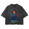 Playera Boxy Fit Mineral Wash 265 grs 🔥 NEW PRODUCT 🔥 Miniatura
